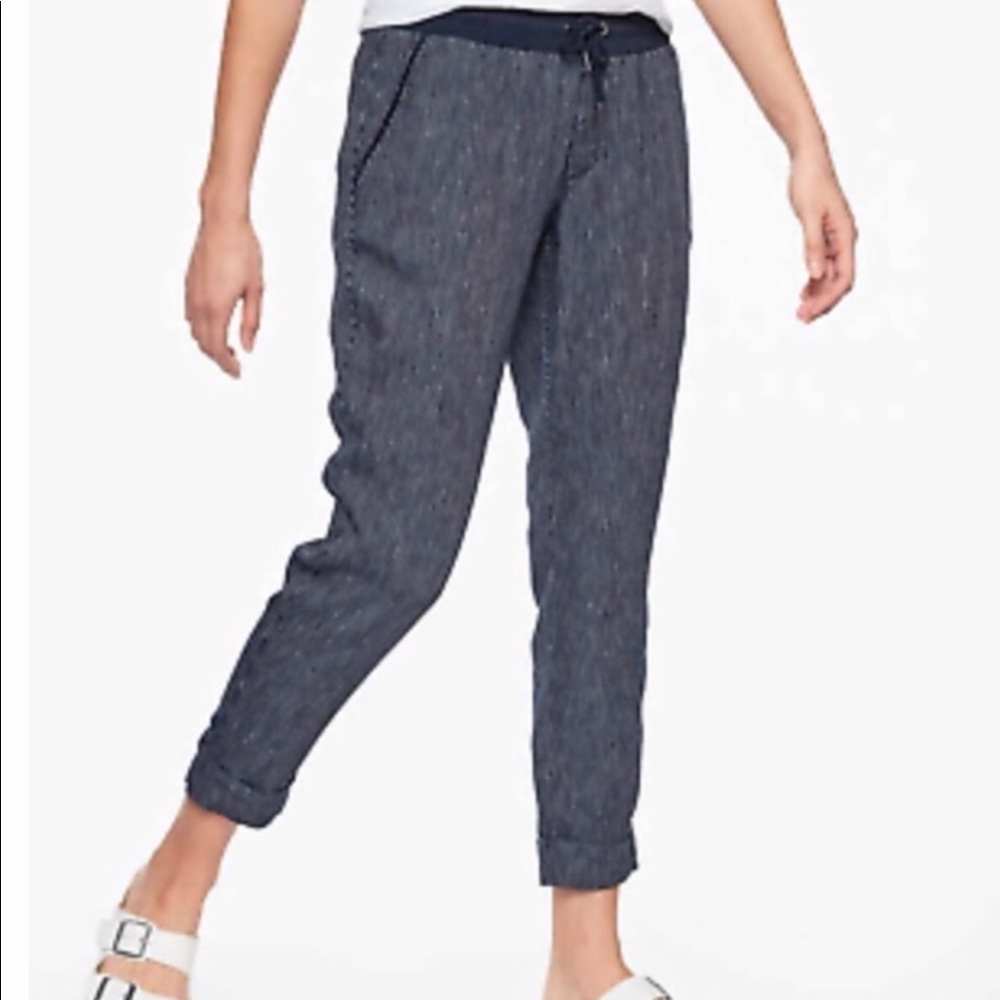 Athleta size 12 Linen Ankle Pant